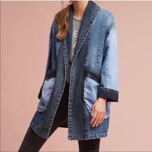 Anthropologie Pilcro ‘Jadira’ Denim Kimono Jacket